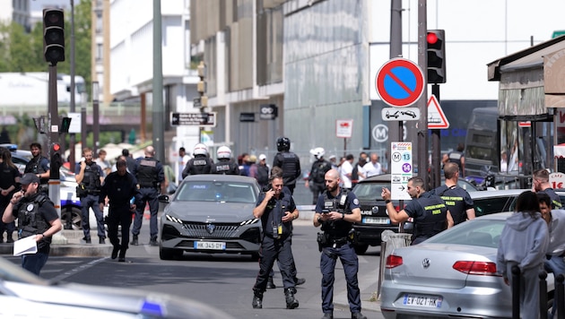 In Paris ereignete sich am Montag ein Messerangriff.