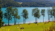 Der Fuschlsee ist bei Tagesgästen ein beliebtes Ausflugsziel. Das bringt die Infrastruktur immer ...