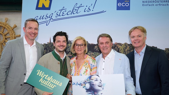 von links: Lukas Reutterer – Haus der Digitalisierung, Hartmuth Rameder – Wirtshauskultur ...