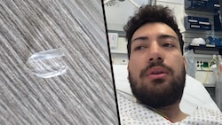 Auf TikTok warnt Celal seine Follower davor, Glasstrohhalme zu verwenden.