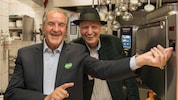 Johann Lafer mit Josef Sorger – die beiden waren zur gleichen Zeit Lehrlinge.