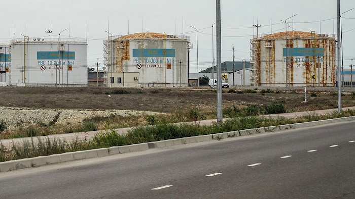 Erdölspeicher in Kasachstan