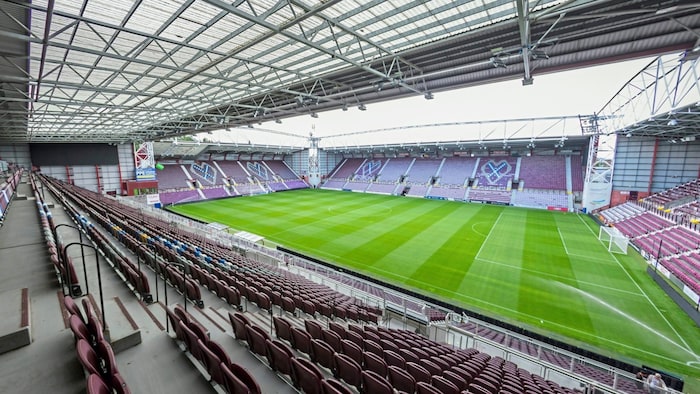 Die Stimmung im urigen Tynecastle Park wird gewaltig sein, Sturms Fans sind bereit.