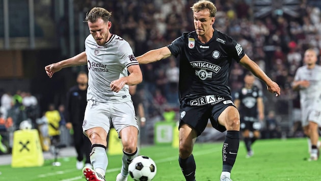 Die Fans hoffen, dass Mainz-Leihgabe Weiper (re.) der erhoffte Knipser ist.