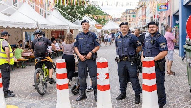 Hohe Sicherheitsvorkehrungen beim Kirchtag – unabhängig vom Anschlag in Berlin.