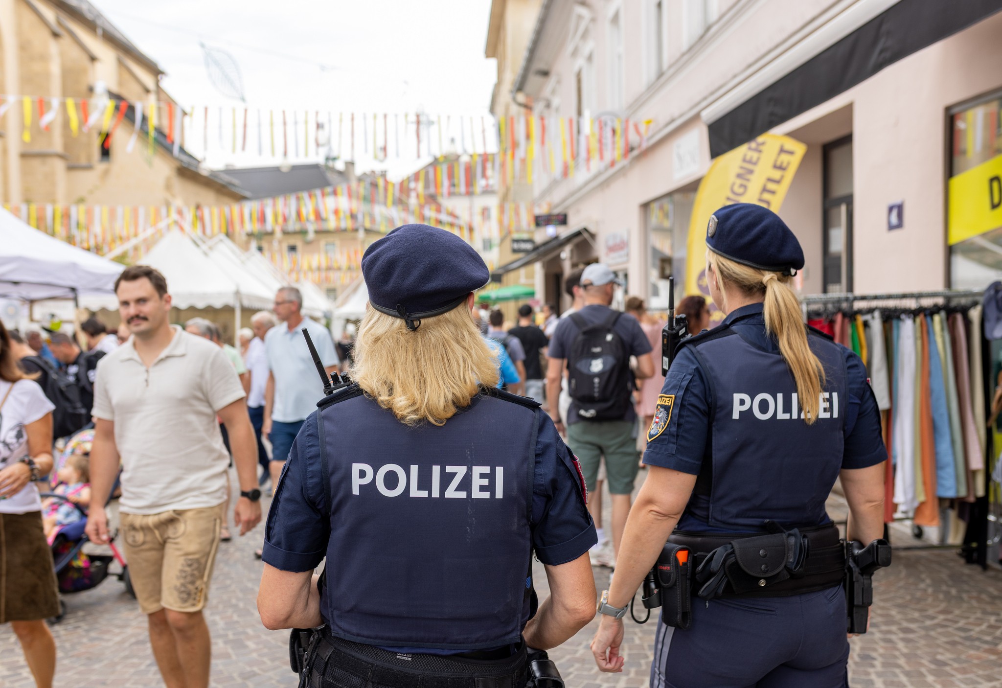 Pro Tag sind bis zu 100 Kräfte der Polizei im Einsatz.