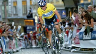 Topstar Lance Armstrong begeisterte 2003 die Massen.