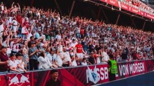 Red Bull Salzburg hofft künftig wieder auf volle Zuschauerränge.