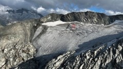Übersichtsaufnahme Kleinelendkees: Auf 2814 Meter Seehöhe gelangte das Trio – trotz mangelhafter ...