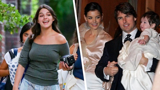 Es ist offiziell: Die Tochter der Hollywood-Stars Katie Holmes (47) und Tom Cruise (64) heißt ...