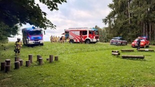 Die Freiwillige Feuerwehr Obertrum rückte aus.