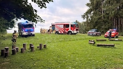 Die Freiwillige Feuerwehr Obertrum rückte aus.