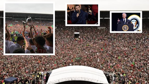 Den Titel durfte das Team vor 82.000 Fans in Dublin feiern.