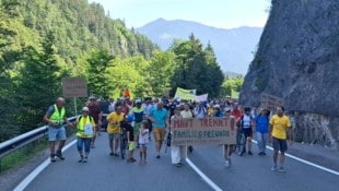 Am kommenden Samstag wird auf der B179 wieder demonstriert.