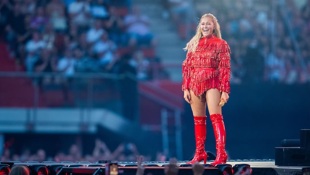 Helene Fischer bei ihrem Konzert im Happel-Stadion in Wien im Juli 2026