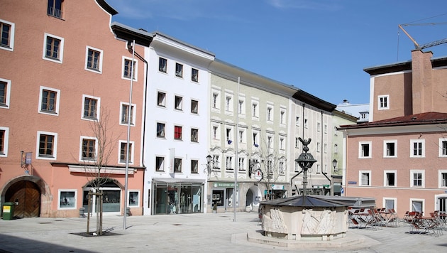 Die dramatischen Szenen spielten sich in Hallein ab