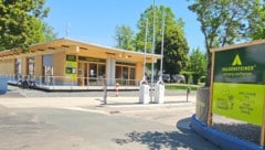 So präsentiert sich die Falkensteiner Campinganlage beim Strandbad Klagenfurt.
