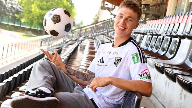Phillip Verhounig ist nach sechs Jahren in Salzburg zurück beim WAC.