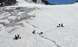 Am Dienstag sorgte der Spaltensturz auf der Wildspitze für einen Einsatz.