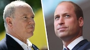 Gemeinsames Zeichen der Anteilnahme: Prinz William und Fürst Albert II. von Monaco haben sich ...