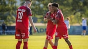 Die jungen Kapfenberger jubelten schon im Cup.