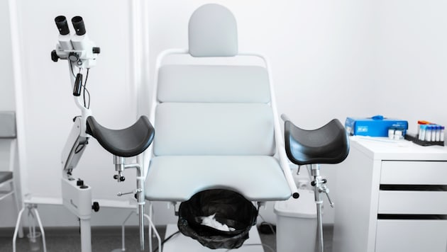 Mathias P. also had to sit on a chair just like this one. He was “examined” under non-sterile ...