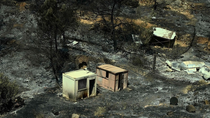 Auch in Spanien wüten mehrere Waldbrände.