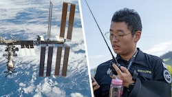 Die Internationale Raumstation ISS im Visier: Vom Pongau aus funken die Amateure (im Bild: ...