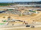 Die erste Stufe der Serverfarm in Kronstorf wird bereits errichtet.