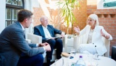 Die Ministerin im Gespräch mit der „Krone“