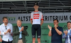 Mit Platz vier beim Altstadtkriterium in Graz baute Philipp Hofbauer seine Führung in der Road ...