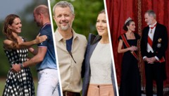 Auch Könige brauchen Ferien: Europas blaublütige Familien tauschen Audienzen im Urlaub gegen ...