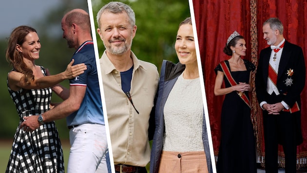 Auch Könige brauchen Ferien: Europas blaublütige Familien tauschen Audienzen im Urlaub gegen ...