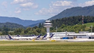 24 Flühe heben im Sommer wöchentlich vom Klagenfurter Flughafen ab.