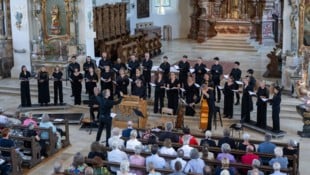 Barockkonzert mit dem Chor des Bayerischen Rundfunks in der Pfarrkirche St. Gallus in Bregenz.