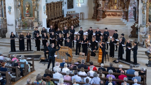 Barockkonzert mit dem Chor des Bayerischen Rundfunks in der Pfarrkirche St. Gallus in Bregenz.