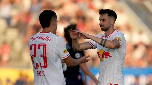 Damir Redzic, Dominik Schmid und Co. haben am Samstag den Bundesliga-Start gegen Hartberg vor ...