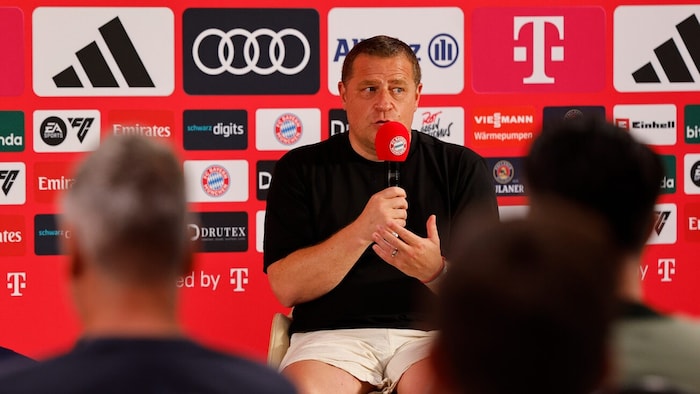Max Eberl sprach am Mittwoch am Tegernsee Klartext.