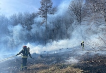 Die Gefahr von Waldbränden ist derzeit extrem hoch.