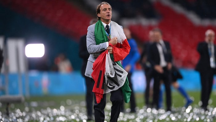 Roberto Mancini wurde 2021 mit Italien Europameister.