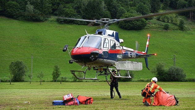 Sechs Löschflüge ins Gebirge machten dem Brand den Garaus.