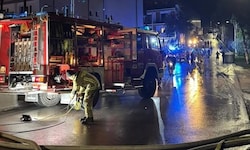 Die Feuerwehr Sölden war im Unwettereinsatz.