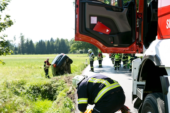 Die Zellgasse musste für rund 50 Minuten komplett gesperrt werden.