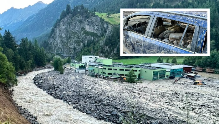In Sölden wurde unter anderem die Kläranlage „Opfer“ des Unwetters.