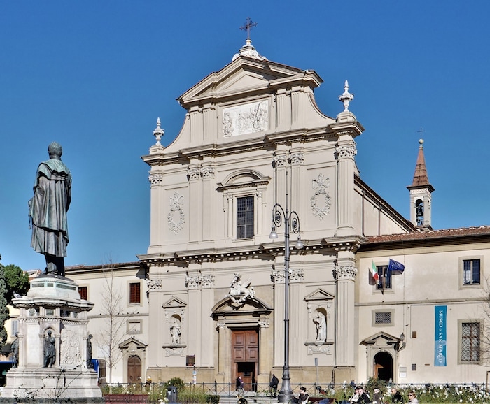 Die Fassade der Kirche im Kloster San Marco in Florenz – hier könnte die Cola erfunden worden ...