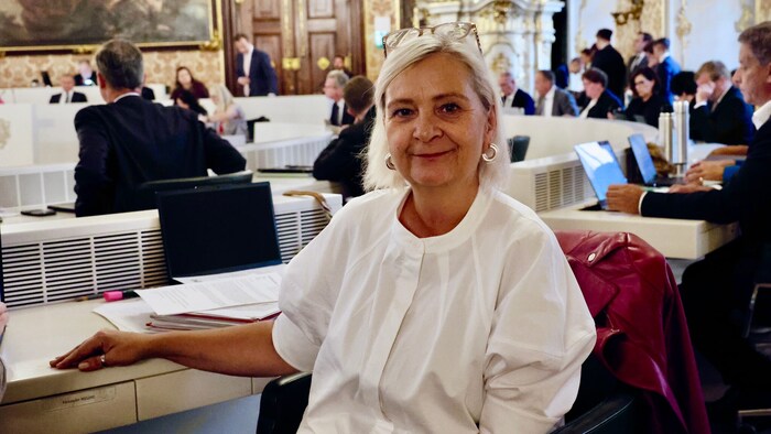 KPÖ-Klubobfrau Claudia Klimt-Weithaler