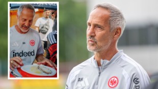 Adi Hütter hat sein Verstprechen endlich einlösen können.