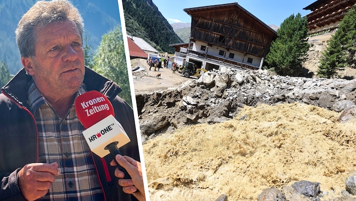 Bürgermeister Schöpf schilderte der „Krone“ die Szenen von Mittwochabend.