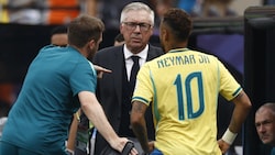 Teamchef Carlo Ancelotti wird zukünftig nicht mehr auf die Dienste von Neymar setzen ...