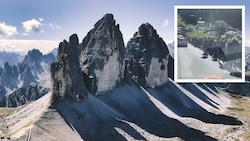 Die Drei Zinnen in den Dolomiten zählen zu den bekanntesten Naturmotiven der Alpen.